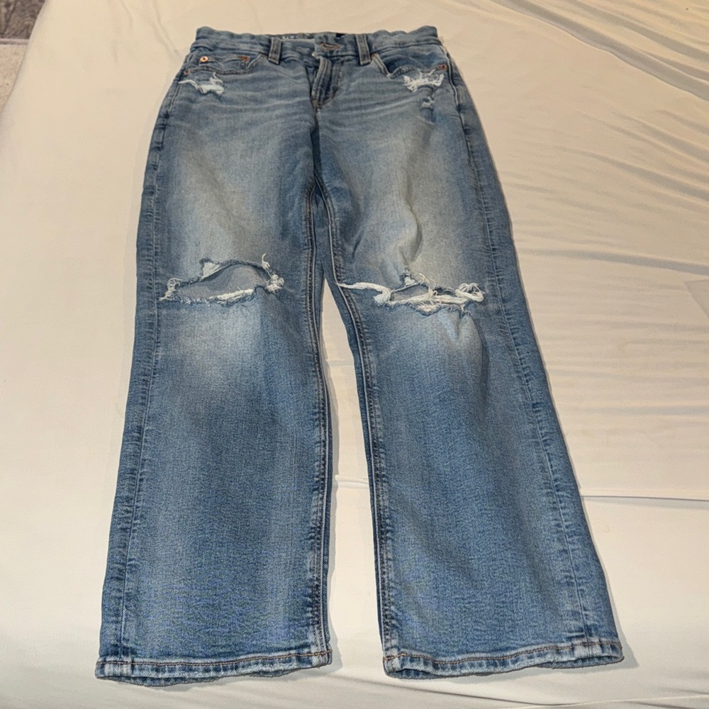 American Eagle Outfitters Light Blue Boyfriend Jeans